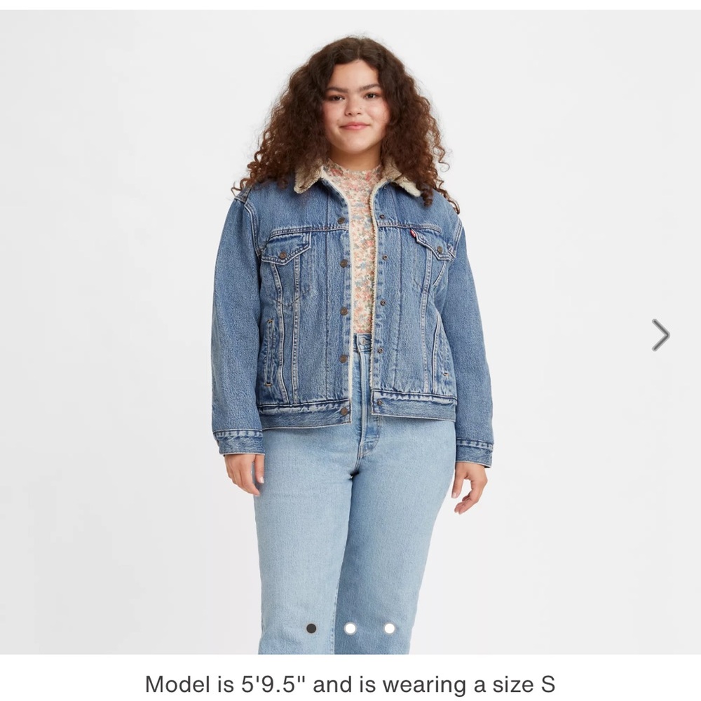 Levi’s Ex Boyfriend Sherpa Trucker Jacket